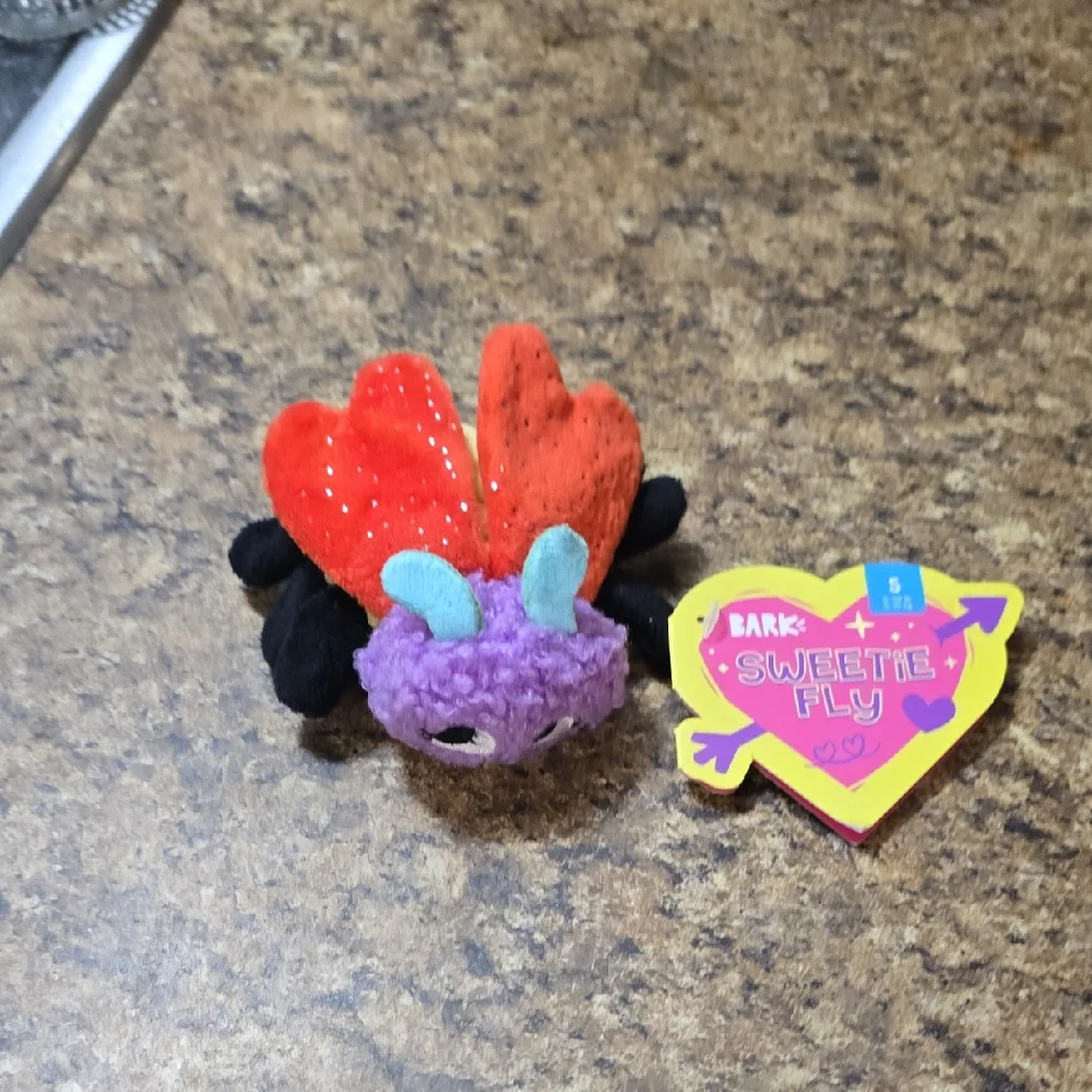 Bark Sweetie Fly Plush with‎ Red and Purple Size Small 0-20 Pounds NWT